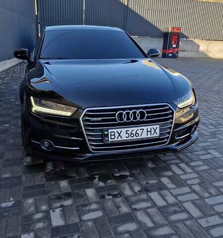 Чорний Ауді A7 Sportback, об'ємом двигуна 2.97 л та пробігом 175 тис. км за 23800 $, фото 2 на Automoto.ua