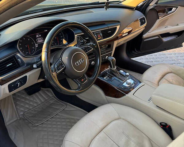 Черный Ауди A7 Sportback, объемом двигателя 3 л и пробегом 170 тыс. км за 23000 $, фото 9 на Automoto.ua