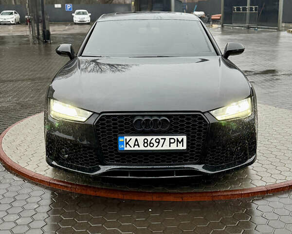 Черный Ауди A7 Sportback, объемом двигателя 3 л и пробегом 215 тыс. км за 17600 $, фото 3 на Automoto.ua