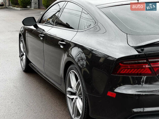 Черный Ауди A7 Sportback, объемом двигателя 3 л и пробегом 137 тыс. км за 23500 $, фото 6 на Automoto.ua