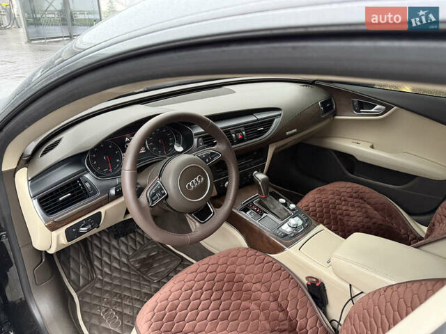 Черный Ауди A7 Sportback, объемом двигателя 3 л и пробегом 215 тыс. км за 17600 $, фото 9 на Automoto.ua