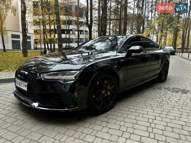 Черный Ауди A7 Sportback, объемом двигателя 3 л и пробегом 213 тыс. км за 19600 $, фото 6 на Automoto.ua