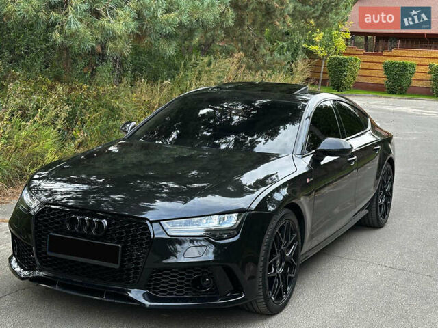 Черный Ауди A7 Sportback, объемом двигателя 3 л и пробегом 213 тыс. км за 22300 $, фото 1 на Automoto.ua
