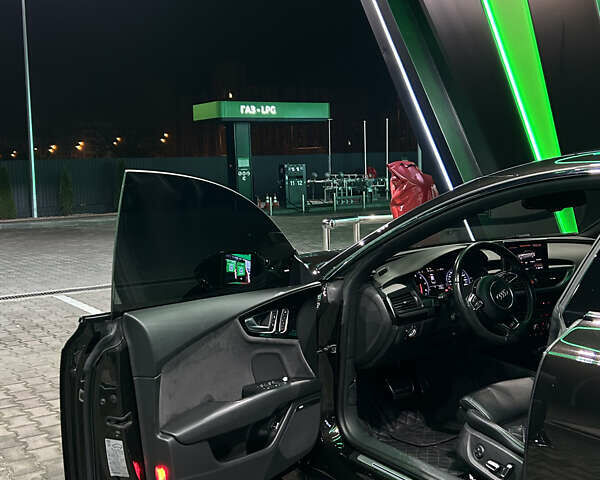 Черный Ауди A7 Sportback, объемом двигателя 3 л и пробегом 111 тыс. км за 25999 $, фото 25 на Automoto.ua
