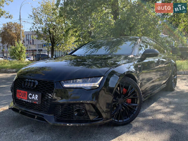 Черный Ауди A7 Sportback, объемом двигателя 3 л и пробегом 219 тыс. км за 19300 $, фото 2 на Automoto.ua