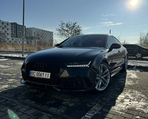 Черный Ауди A7 Sportback, объемом двигателя 3 л и пробегом 131 тыс. км за 26900 $, фото 1 на Automoto.ua