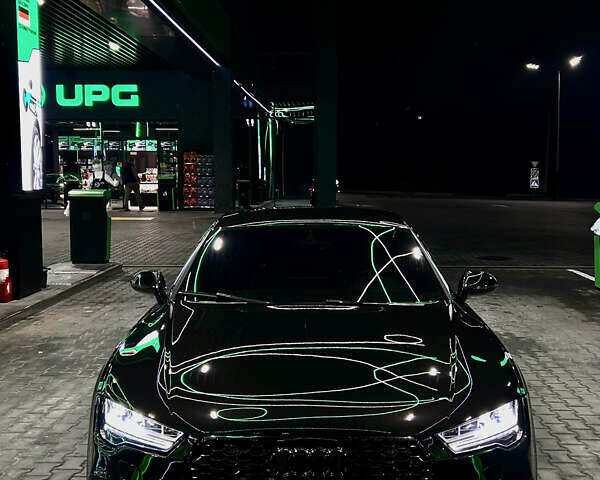 Черный Ауди A7 Sportback, объемом двигателя 3 л и пробегом 111 тыс. км за 25999 $, фото 9 на Automoto.ua