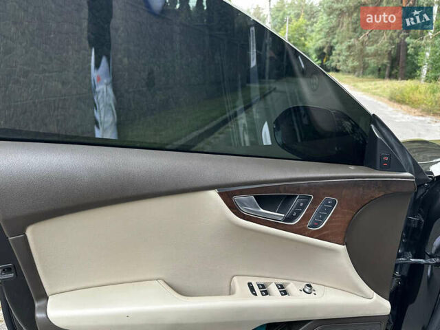 Чорний Ауді A7 Sportback, об'ємом двигуна 3 л та пробігом 213 тис. км за 19300 $, фото 24 на Automoto.ua