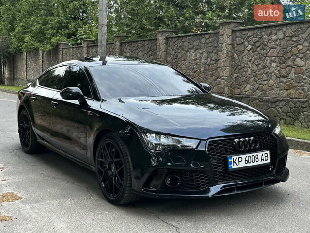 Черный Ауди A7 Sportback, объемом двигателя 3 л и пробегом 211 тыс. км за 21999 $, фото 15 на Automoto.ua