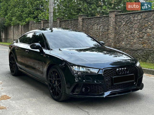 Черный Ауди A7 Sportback, объемом двигателя 3 л и пробегом 213 тыс. км за 22300 $, фото 4 на Automoto.ua