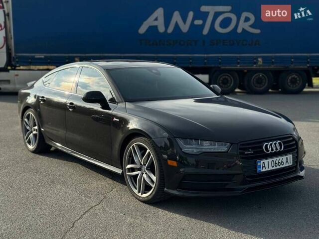 Черный Ауди A7 Sportback, объемом двигателя 3 л и пробегом 136 тыс. км за 23800 $, фото 11 на Automoto.ua