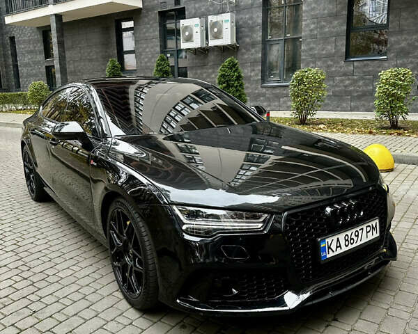 Черный Ауди A7 Sportback, объемом двигателя 3 л и пробегом 213 тыс. км за 19600 $, фото 3 на Automoto.ua