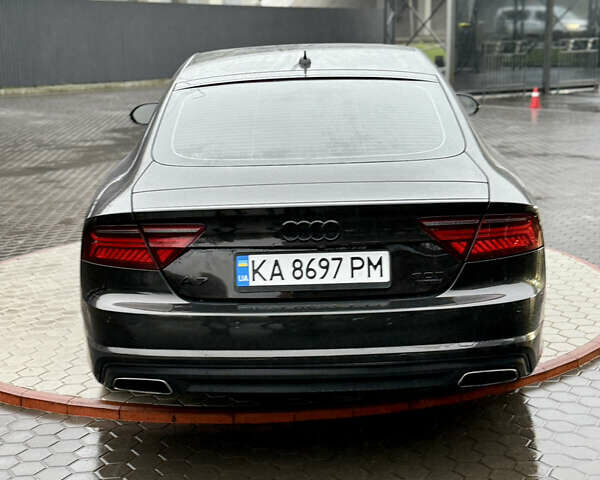 Черный Ауди A7 Sportback, объемом двигателя 3 л и пробегом 215 тыс. км за 17600 $, фото 8 на Automoto.ua