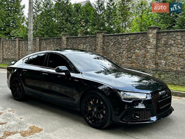 Черный Ауди A7 Sportback, объемом двигателя 3 л и пробегом 213 тыс. км за 22300 $, фото 3 на Automoto.ua