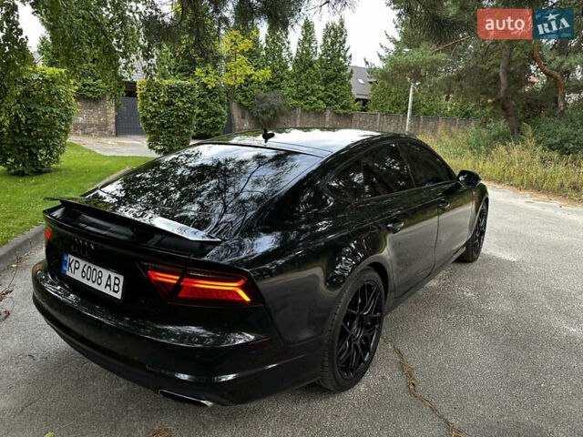 Черный Ауди A7 Sportback, объемом двигателя 3 л и пробегом 211 тыс. км за 21999 $, фото 4 на Automoto.ua