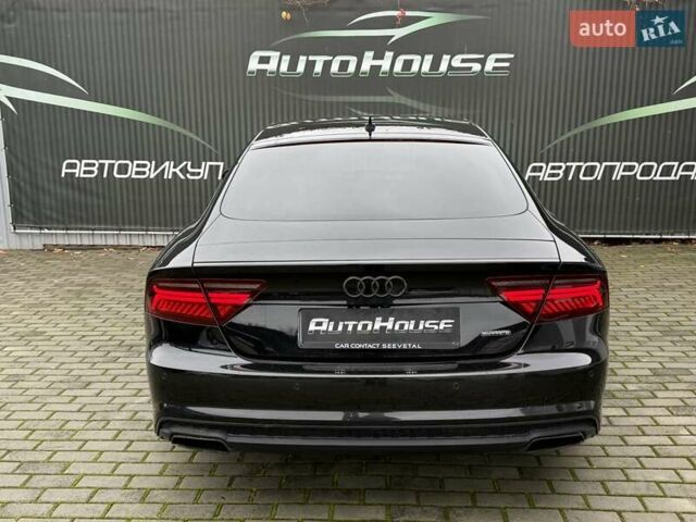 Черный Ауди A7 Sportback, объемом двигателя 2.97 л и пробегом 173 тыс. км за 34500 $, фото 17 на Automoto.ua