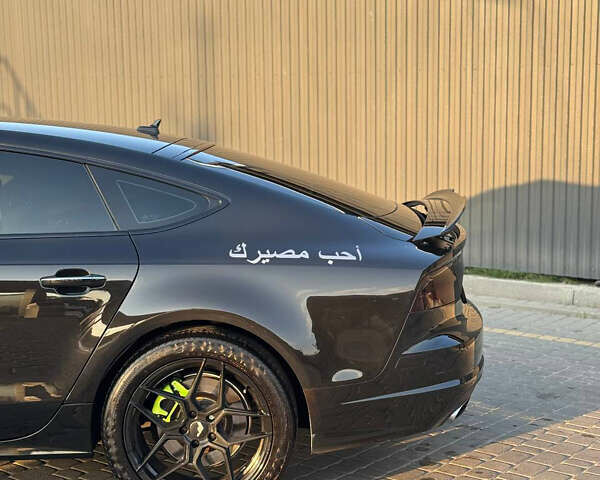 Черный Ауди A7 Sportback, объемом двигателя 3 л и пробегом 170 тыс. км за 23000 $, фото 8 на Automoto.ua