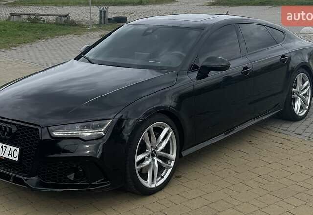 Черный Ауди A7 Sportback, объемом двигателя 3 л и пробегом 138 тыс. км за 26000 $, фото 1 на Automoto.ua