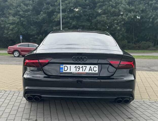 Черный Ауди A7 Sportback, объемом двигателя 3 л и пробегом 138 тыс. км за 26000 $, фото 4 на Automoto.ua