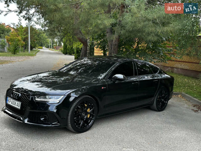 Черный Ауди A7 Sportback, объемом двигателя 3 л и пробегом 211 тыс. км за 21999 $, фото 1 на Automoto.ua