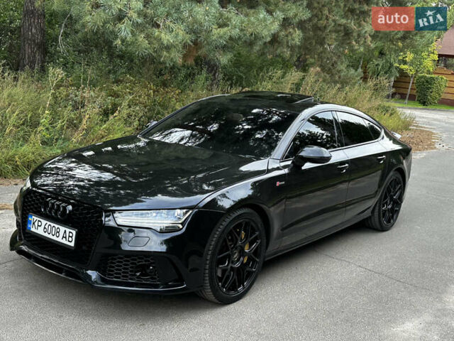 Черный Ауди A7 Sportback, объемом двигателя 3 л и пробегом 211 тыс. км за 21999 $, фото 17 на Automoto.ua