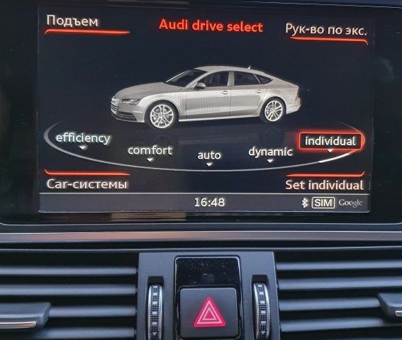 Чорний Ауді A7 Sportback, об'ємом двигуна 3 л та пробігом 210 тис. км за 22000 $, фото 19 на Automoto.ua