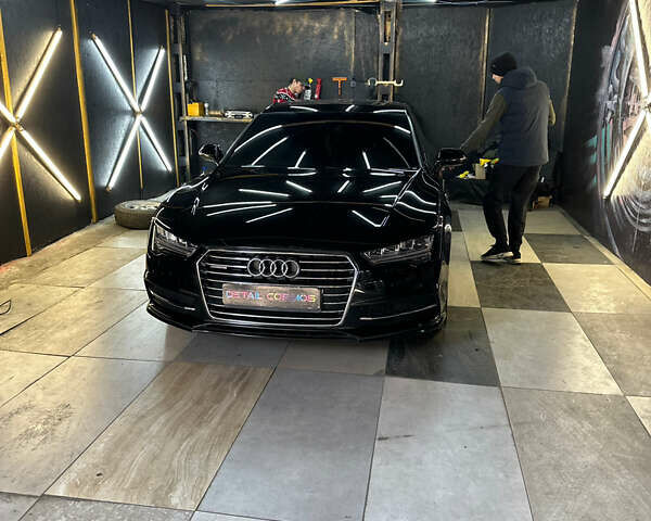 Черный Ауди A7 Sportback, объемом двигателя 3 л и пробегом 72 тыс. км за 29500 $, фото 18 на Automoto.ua