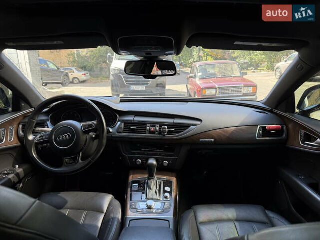Чорний Ауді A7 Sportback, об'ємом двигуна 3 л та пробігом 141 тис. км за 30800 $, фото 14 на Automoto.ua