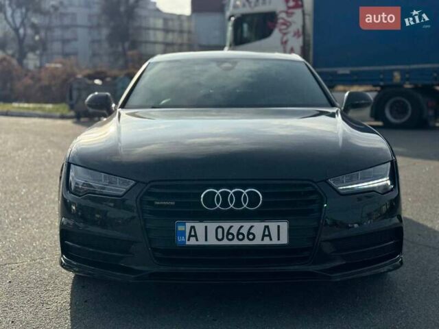 Черный Ауди A7 Sportback, объемом двигателя 3 л и пробегом 136 тыс. км за 23800 $, фото 18 на Automoto.ua