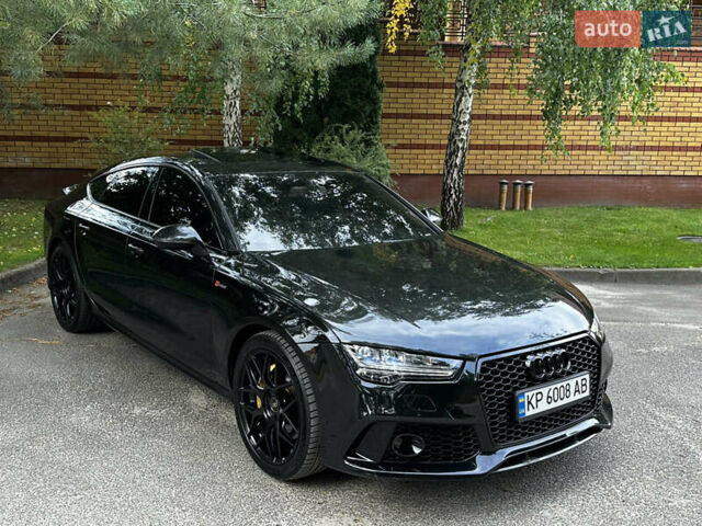 Черный Ауди A7 Sportback, объемом двигателя 3 л и пробегом 211 тыс. км за 21999 $, фото 9 на Automoto.ua