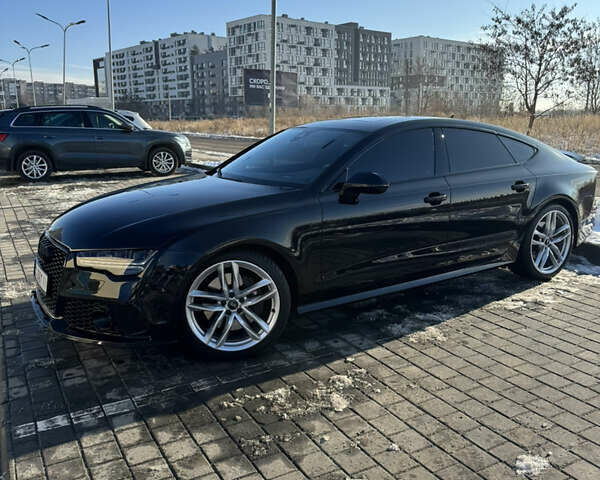 Черный Ауди A7 Sportback, объемом двигателя 3 л и пробегом 131 тыс. км за 26900 $, фото 4 на Automoto.ua
