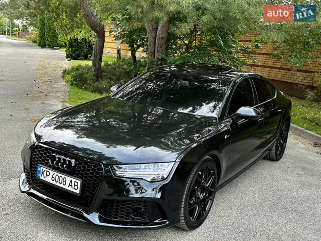 Черный Ауди A7 Sportback, объемом двигателя 3 л и пробегом 211 тыс. км за 21999 $, фото 11 на Automoto.ua