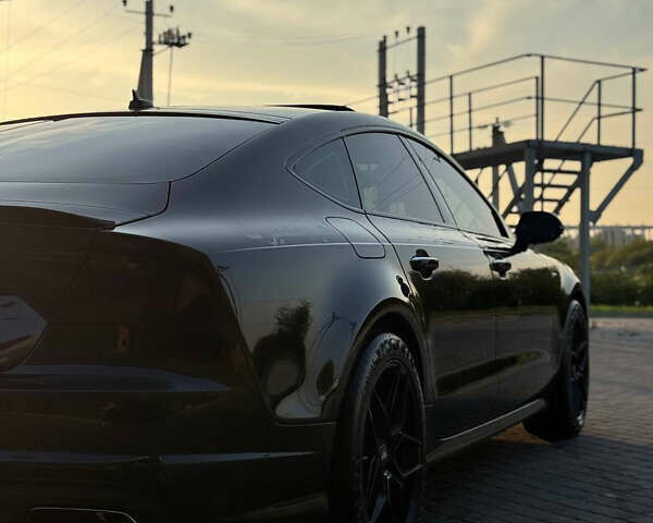 Черный Ауди A7 Sportback, объемом двигателя 3 л и пробегом 170 тыс. км за 23000 $, фото 6 на Automoto.ua