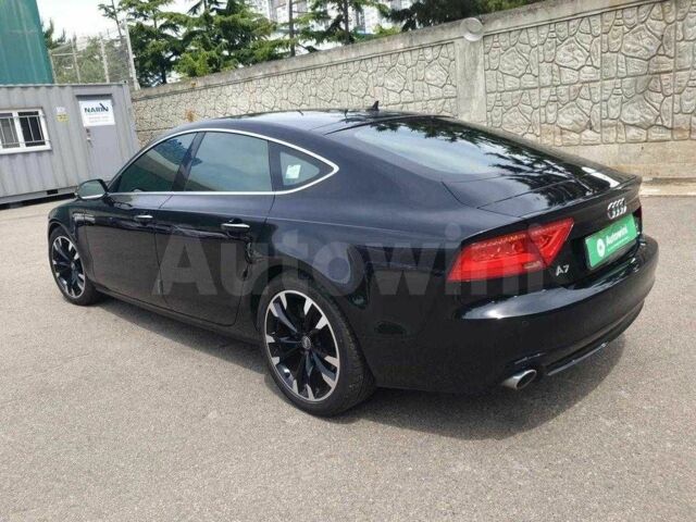 Черный Ауди A7 Sportback, объемом двигателя 3 л и пробегом 120 тыс. км за 8000 $, фото 6 на Automoto.ua