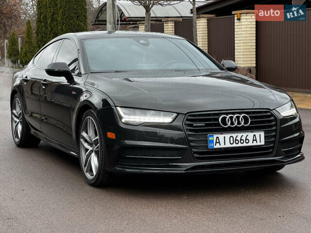 Черный Ауди A7 Sportback, объемом двигателя 3 л и пробегом 137 тыс. км за 23500 $, фото 2 на Automoto.ua