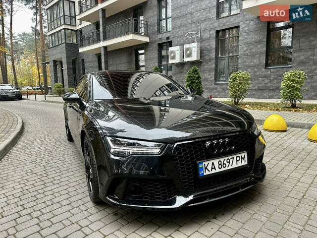 Черный Ауди A7 Sportback, объемом двигателя 3 л и пробегом 213 тыс. км за 19600 $, фото 9 на Automoto.ua