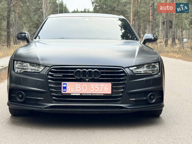 Черный Ауди A7 Sportback, объемом двигателя 2.97 л и пробегом 150 тыс. км за 31500 $, фото 1 на Automoto.ua