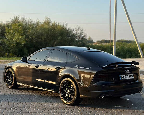 Черный Ауди A7 Sportback, объемом двигателя 3 л и пробегом 170 тыс. км за 23000 $, фото 5 на Automoto.ua