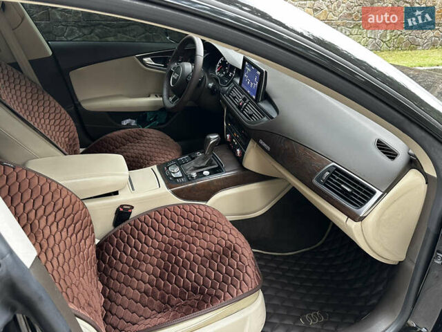 Черный Ауди A7 Sportback, объемом двигателя 3 л и пробегом 211 тыс. км за 21999 $, фото 25 на Automoto.ua