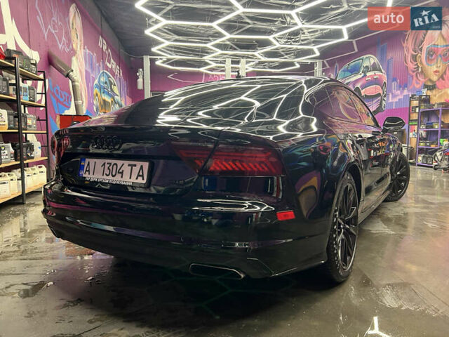 Ауди A7 Sportback 2015 в Киеве на Automoto.ua Черный Ауди A7 Sportback, объемом двигателя 3 л и пробегом 214 тыс. км за 26500 $, фото 4 на Automoto.ua