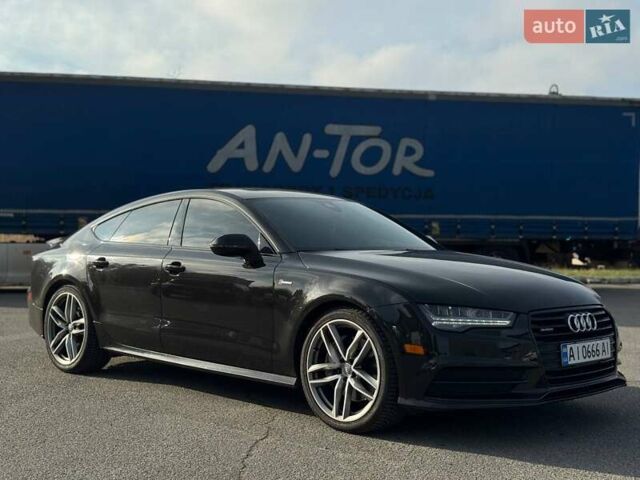 Черный Ауди A7 Sportback, объемом двигателя 3 л и пробегом 136 тыс. км за 23800 $, фото 12 на Automoto.ua