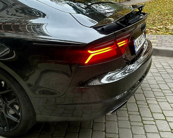 Черный Ауди A7 Sportback, объемом двигателя 3 л и пробегом 213 тыс. км за 19600 $, фото 16 на Automoto.ua