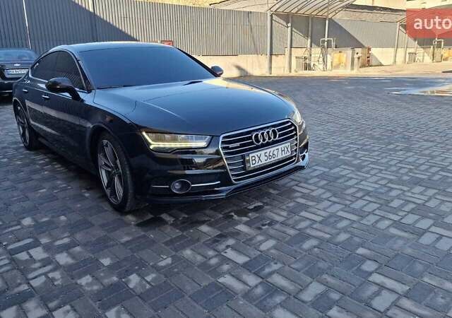 Чорний Ауді A7 Sportback, об'ємом двигуна 2.97 л та пробігом 175 тис. км за 23800 $, фото 4 на Automoto.ua