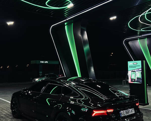 Черный Ауди A7 Sportback, объемом двигателя 3 л и пробегом 111 тыс. км за 25999 $, фото 4 на Automoto.ua