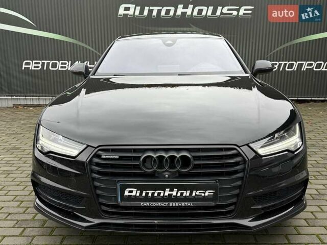 Черный Ауди A7 Sportback, объемом двигателя 2.97 л и пробегом 173 тыс. км за 34500 $, фото 15 на Automoto.ua