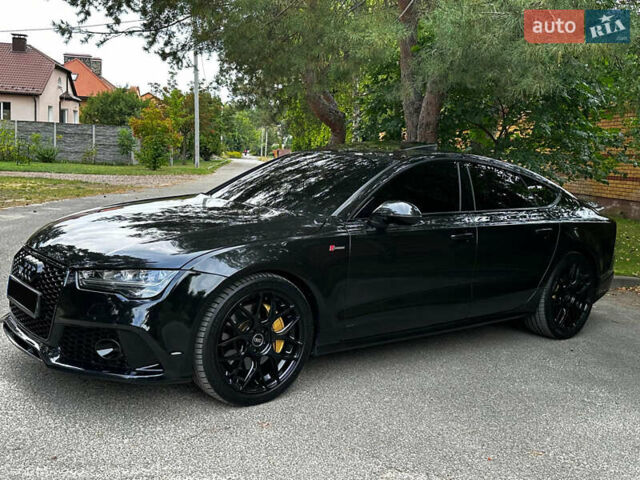 Чорний Ауді A7 Sportback, об'ємом двигуна 3 л та пробігом 213 тис. км за 19300 $, фото 9 на Automoto.ua
