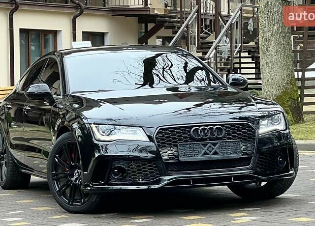 Черный Ауди A7 Sportback, объемом двигателя 3 л и пробегом 240 тыс. км за 22999 $, фото 3 на Automoto.ua