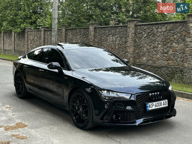 Черный Ауди A7 Sportback, объемом двигателя 3 л и пробегом 211 тыс. км за 21999 $, фото 16 на Automoto.ua