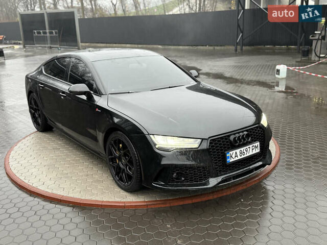Черный Ауди A7 Sportback, объемом двигателя 3 л и пробегом 215 тыс. км за 17600 $, фото 2 на Automoto.ua