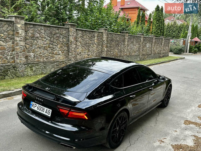 Черный Ауди A7 Sportback, объемом двигателя 3 л и пробегом 211 тыс. км за 21999 $, фото 20 на Automoto.ua